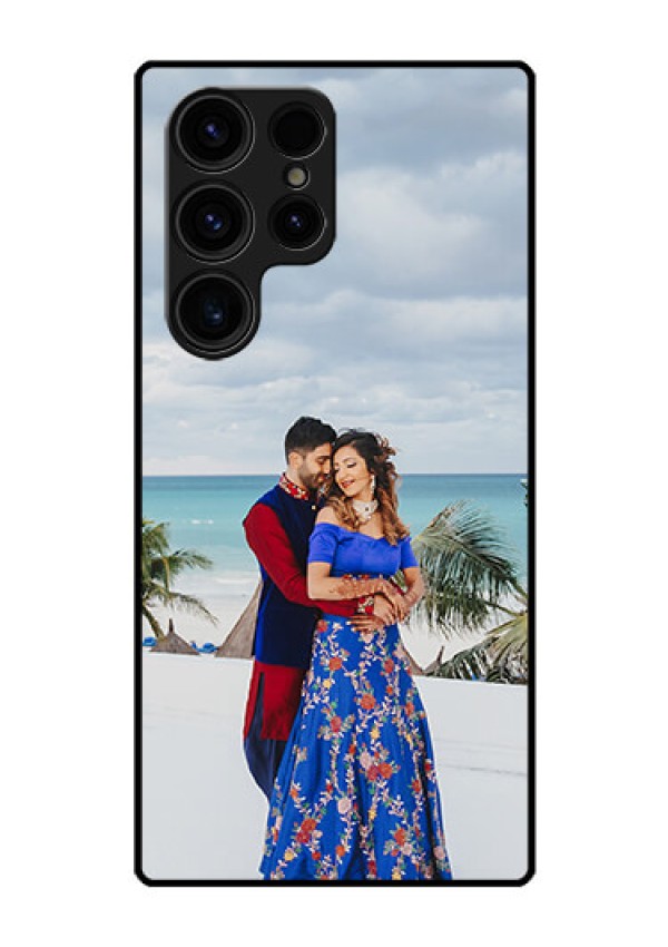 Galaxy S23 Ultra 5G Photo Printing on Glass Case - Upload Full Picture Design