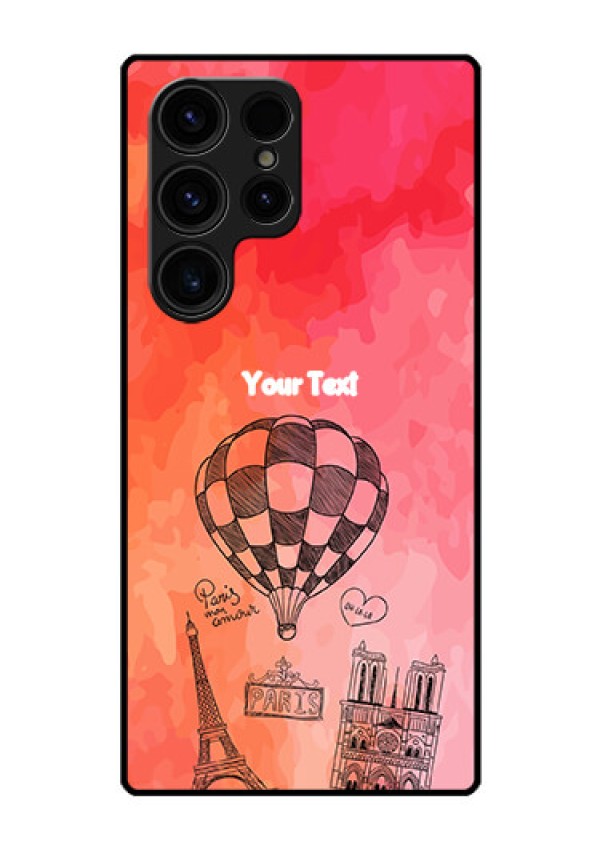 Galaxy S23 Ultra 5G Custom Glass Phone Case - Paris Theme Design