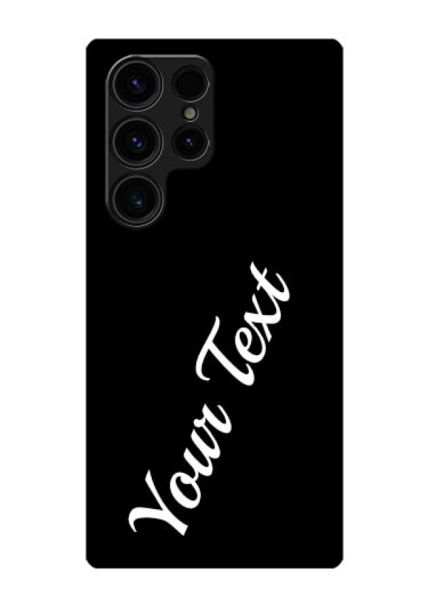 Galaxy S23 Ultra 5G Custom Glass Mobile Cover with Your Name