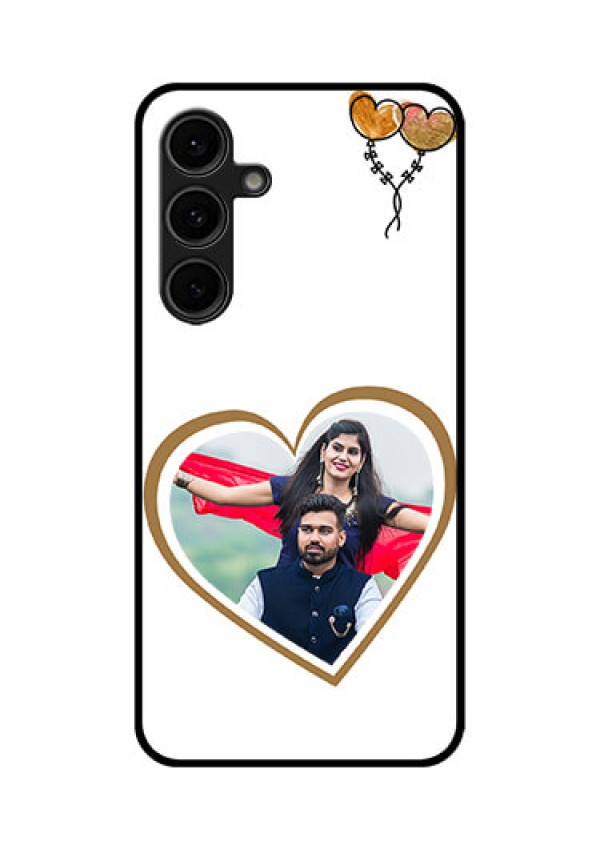 Galaxy S24 FE 5G Custom Glass Phone Case - You and Me Design