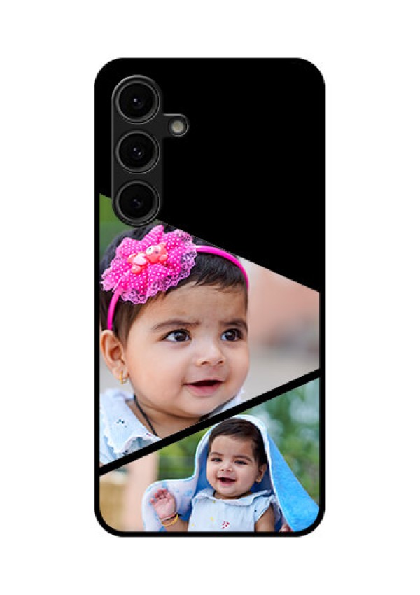 Galaxy S24 FE 5G Custom Glass Phone Case - Semi Cut Design