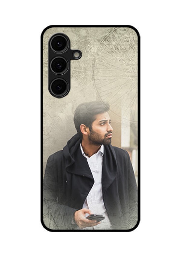Galaxy S24 FE 5G Custom Glass Phone Case - With Vintage Design