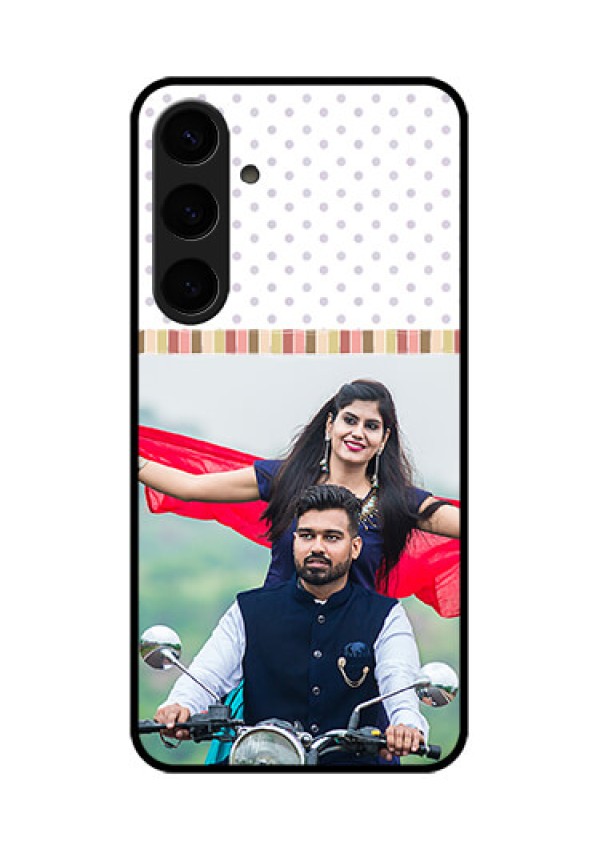 Samsung Galaxy S24 Plus 5G Custom Glass Phone Case - Cute Family Design