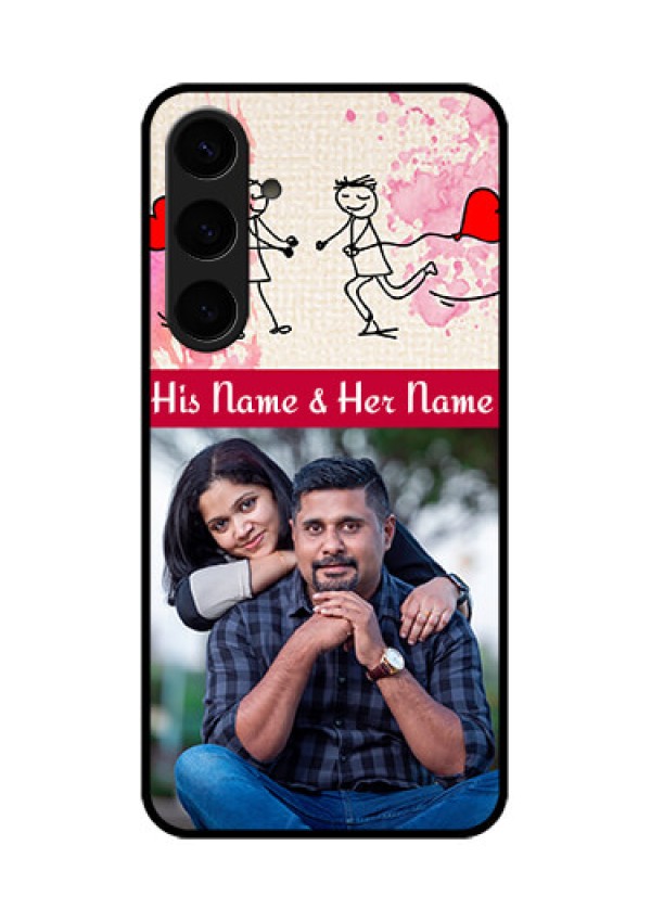 Samsung Galaxy S24 Plus 5G Custom Glass Phone Case - You And Me Case Design