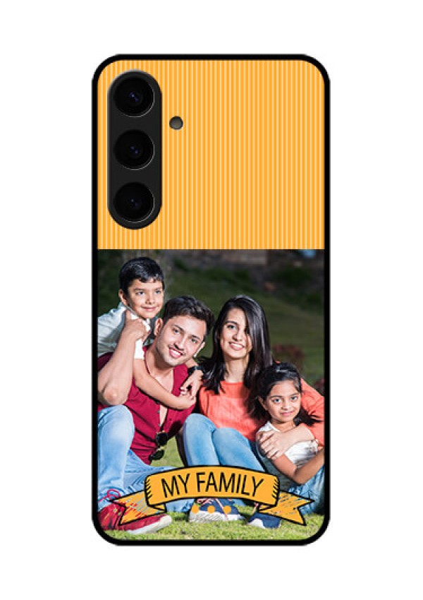 Samsung Galaxy S24 Plus 5G Custom Glass Phone Case - My Family Design