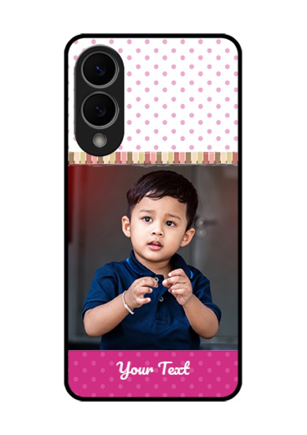 Samsung Galaxy S25 Edge 5G Custom Glass Phone Case - Cute Girls Cover Design