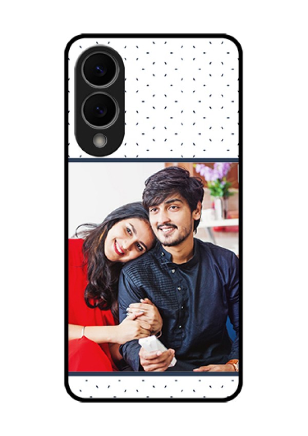 Samsung Galaxy S25 Edge 5G Custom Glass Phone Case - Premium Dot Design