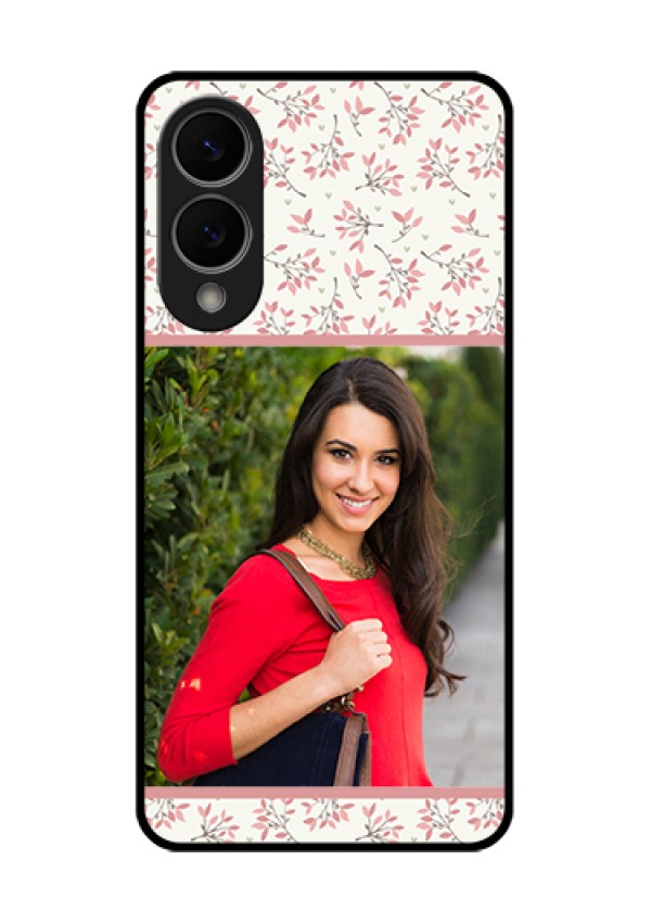 Samsung Galaxy S25 Edge 5G Custom Glass Phone Case - Stunning Floral Design