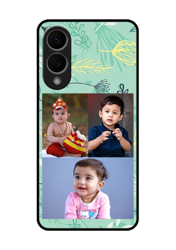 Samsung Galaxy S25 Edge 5G Custom Glass Phone Case - Forever Family Design