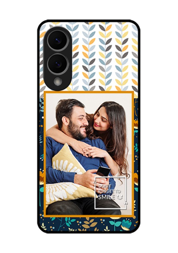 Samsung Galaxy S25 Edge 5G Custom Glass Phone Case - Pattern Design