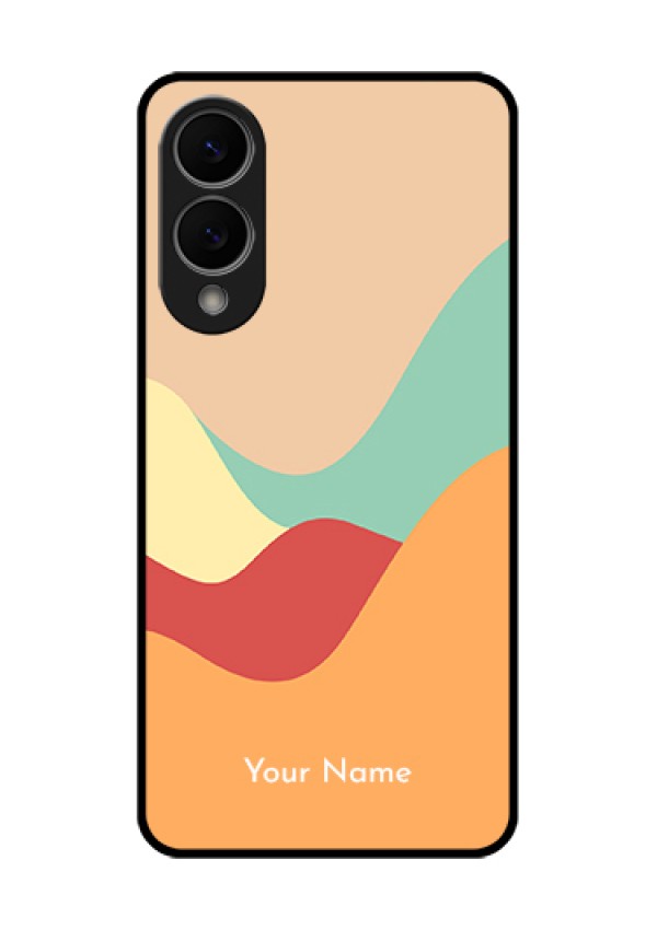 Samsung Galaxy S25 Edge 5G Custom Glass Phone Case - Ocean Waves Multi - Colour Design