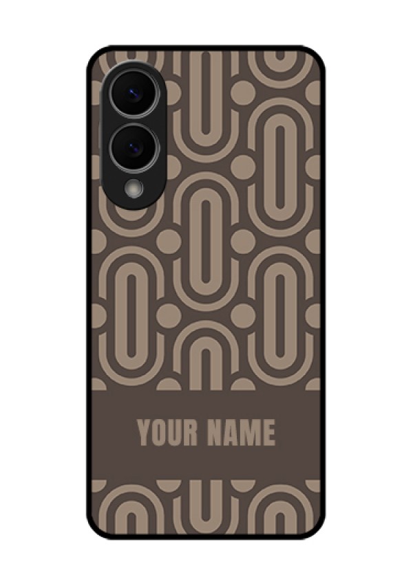 Samsung Galaxy S25 Edge 5G Custom Glass Phone Case - Captivating Zero Pattern Design