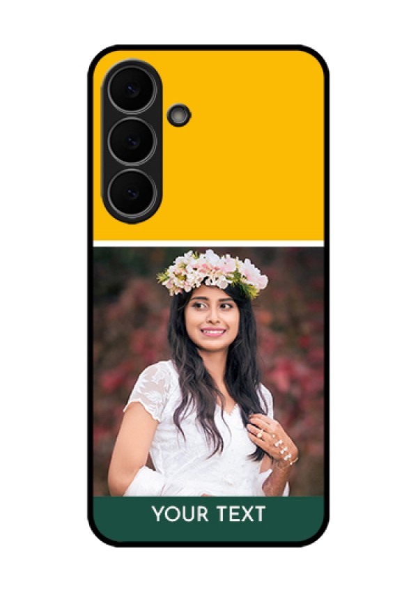 Samsung Galaxy S25 FE 5G Custom Glass Phone Case - Love You Design