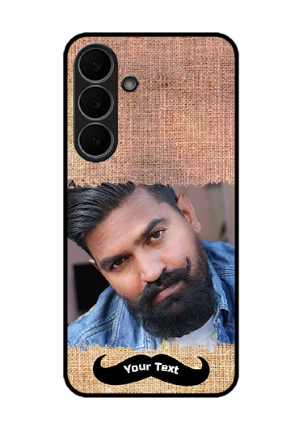 Samsung Galaxy S25 FE 5G Custom Glass Phone Case - With Texture Design