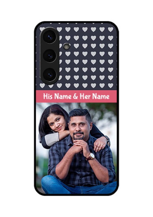 Galaxy S25 Plus 5G Custom Glass Phone CaseLove Symbols Design