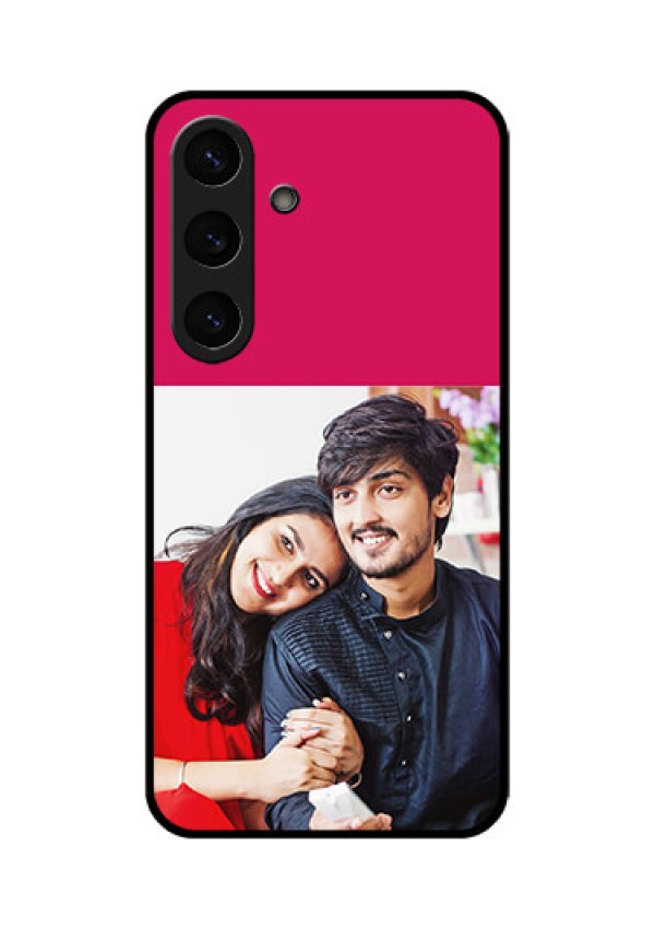 Galaxy S25 Plus 5G Custom Glass Phone CaseAnniversary Cover Design