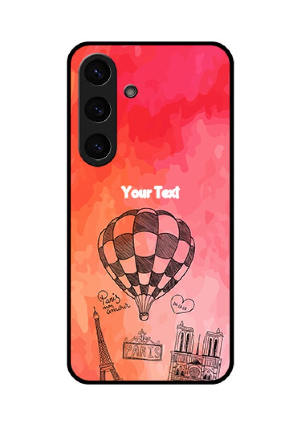 Galaxy S25 Plus 5G Custom Glass Phone CaseParis Theme Design