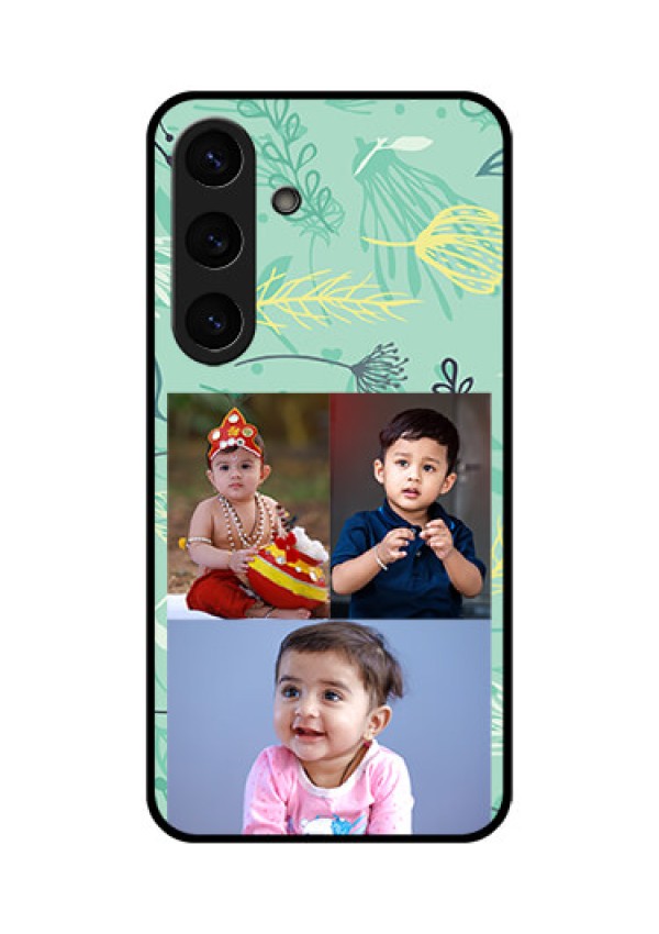 Galaxy S25 Plus 5G Custom Glass Phone CaseForever Family Design
