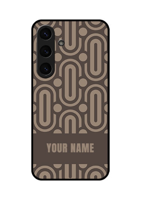 Galaxy S25 Plus 5G Custom Glass Phone CaseCaptivating Zero Pattern Design