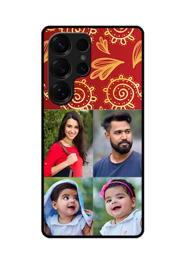 Galaxy S25 Ultra 5G Custom Glass Phone Case4 Image Traditional Design