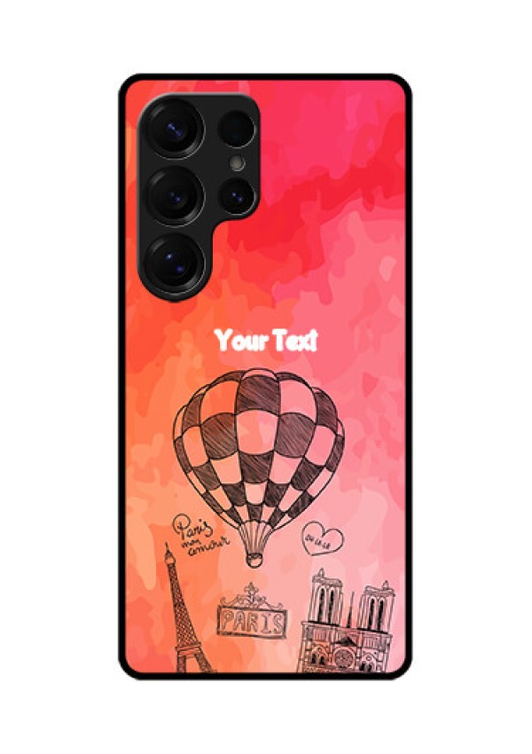 Galaxy S25 Ultra 5G Custom Glass Phone CaseParis Theme Design