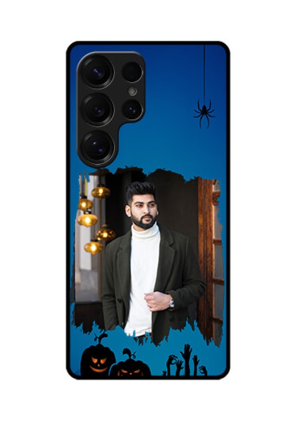 Galaxy S25 Ultra 5G Custom Glass Phone CaseWith Pro Halloween Design