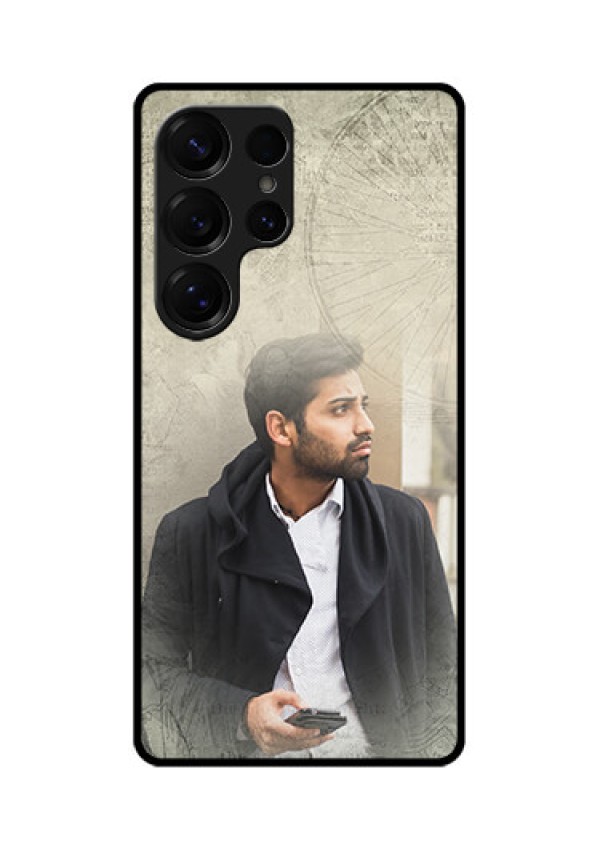 Galaxy S25 Ultra 5G Custom Glass Phone CaseWith Vintage Design