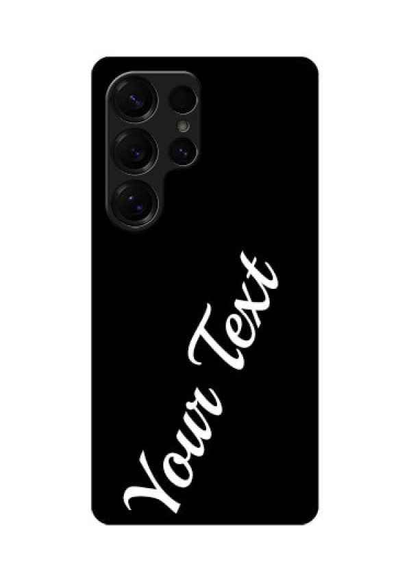 Galaxy S25 Ultra 5G Custom Glass Phone CaseWith Your Name Design