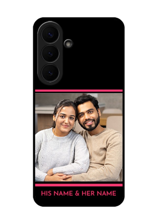 Samsung Galaxy S26 Plus 5G Custom Glass Phone Case - With Add Text Design