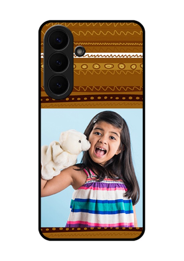 Samsung Galaxy S26 Plus 5G Custom Glass Phone Case - Friends Picture Upload Design