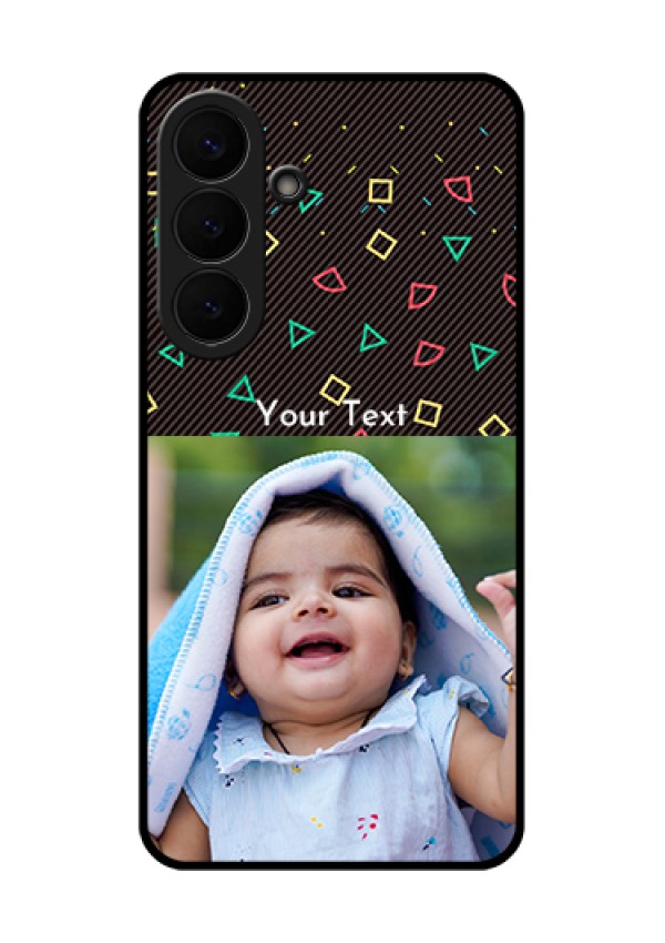 Samsung Galaxy S26 Plus 5G Custom Glass Phone Case - With Confetti Birthday Design