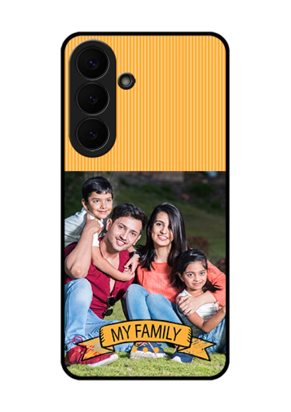 Samsung Galaxy S26 Plus 5G Custom Glass Phone Case - My Family Design