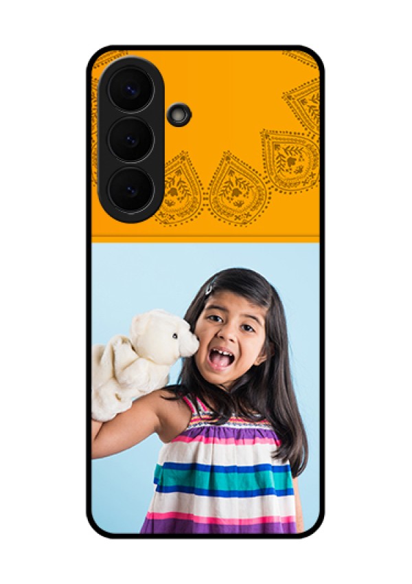Samsung Galaxy S26 Plus 5G Custom Glass Phone Case - Photo Wedding Design