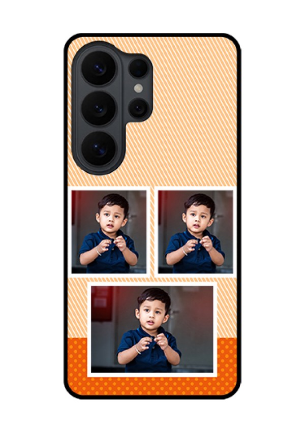 Samsung Galaxy S26 Ultra 5G Custom Glass Phone Case - Bulk Photos Upload Design