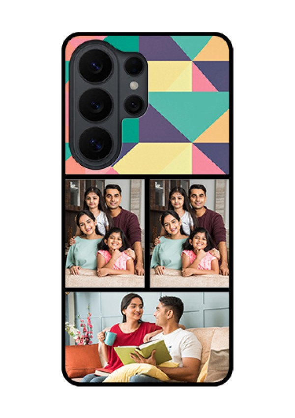 Samsung Galaxy S26 Ultra 5G Custom Glass Phone Case - Bulk Pic Upload Design