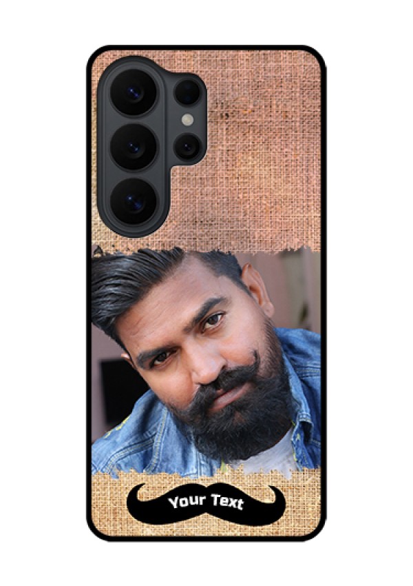 Samsung Galaxy S26 Ultra 5G Custom Glass Phone Case - With Texture Design