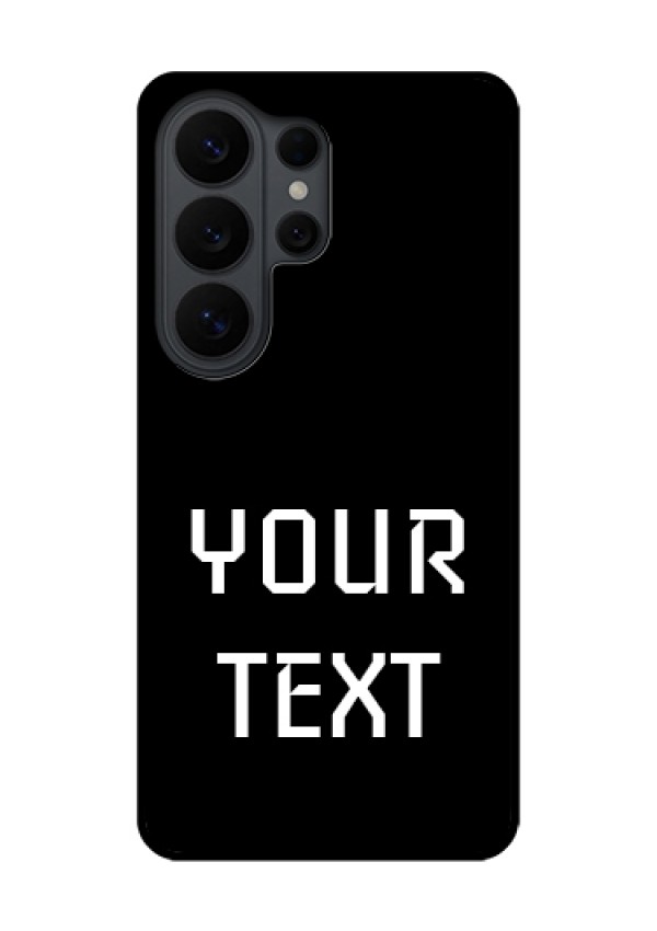 Samsung Galaxy S26 Ultra 5G Custom Glass Phone Case - Your Name Design
