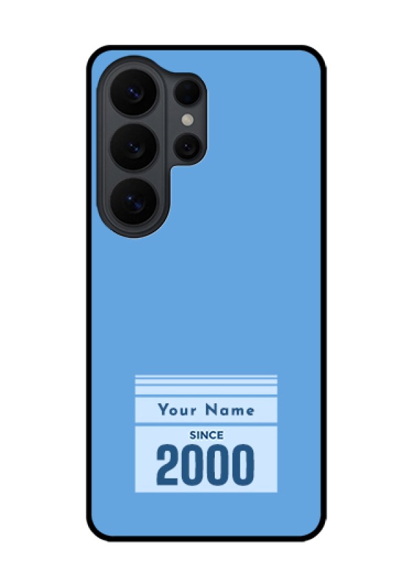 Samsung Galaxy S26 Ultra 5G Custom Glass Phone Case - Custom Year Of Birth Design