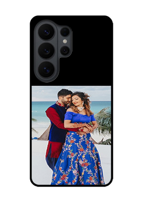 Samsung Galaxy S26 Ultra 5G Custom Glass Phone Case - Upload Full Picture With Custom Color Design