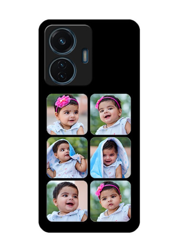 Vivo T1 44w 4G Photo Printing on Glass Case - Multiple Pictures Design