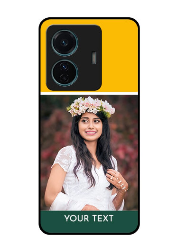 Vivo T1 Pro 5G Photo Printing on Glass Case - Love You Design