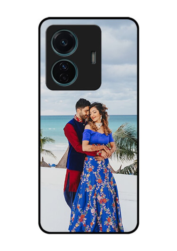 Vivo T1 Pro 5G Photo Printing on Glass Case - Upload Full Picture Design