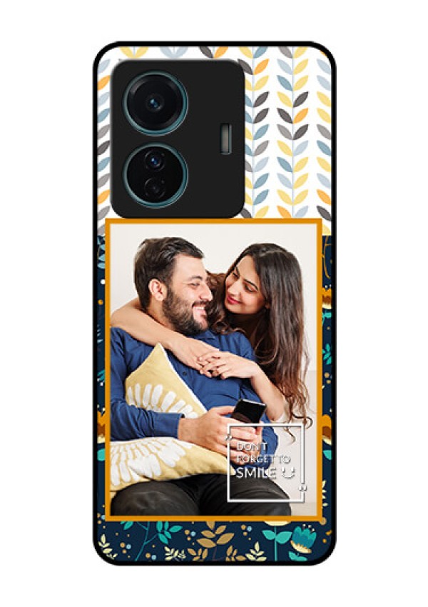 Vivo T1 Pro 5G Custom Glass Mobile Case - Pattern Design
