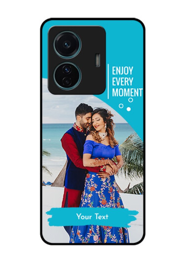 Vivo T1 Pro 5G Custom Glass Mobile Case - Happy Moment Design