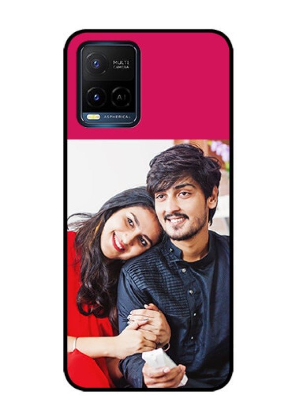 Vivo T1X Custom Glass Mobile Case - Anniversary Cover Design