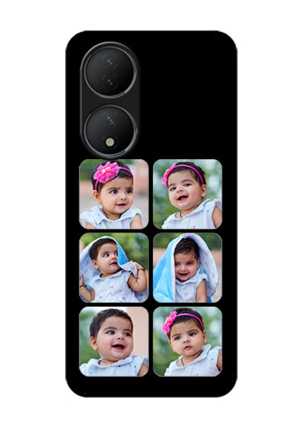 Vivo T2 5G Photo Printing on Glass Case - Multiple Pictures Design