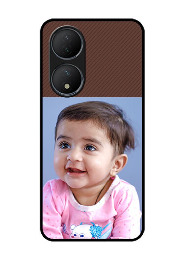 Vivo T2 5G Custom Glass Mobile Case - Elegant Case Design