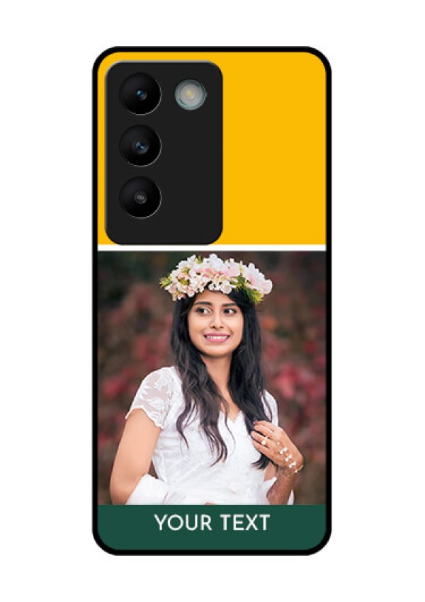 Vivo T3 5G Custom Glass Phone CaseLove You Design