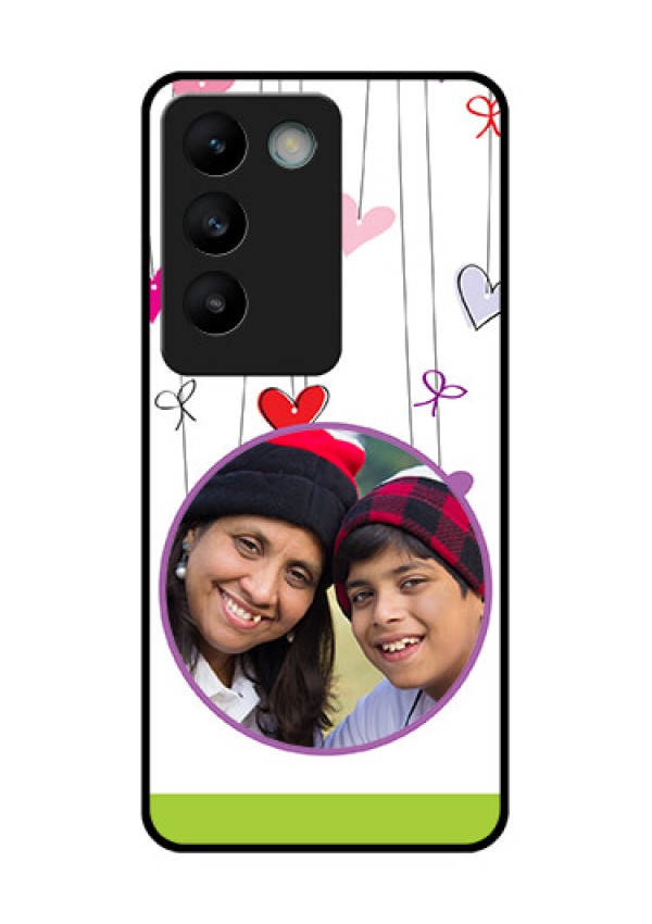 Vivo T3 5G Custom Glass Phone CaseCute Kids Phone Case Design