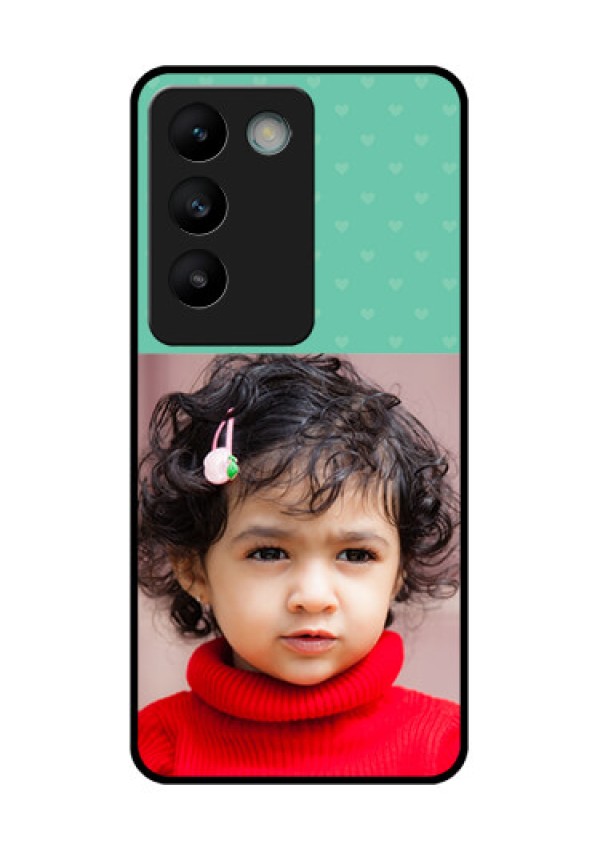 Vivo T3 5G Custom Glass Phone CaseLovers Picture Design